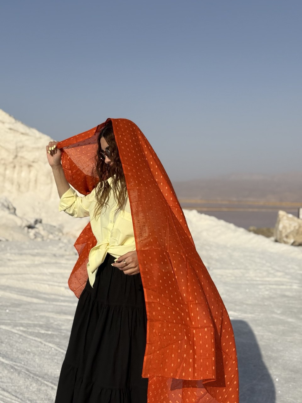 شال هندی نخی