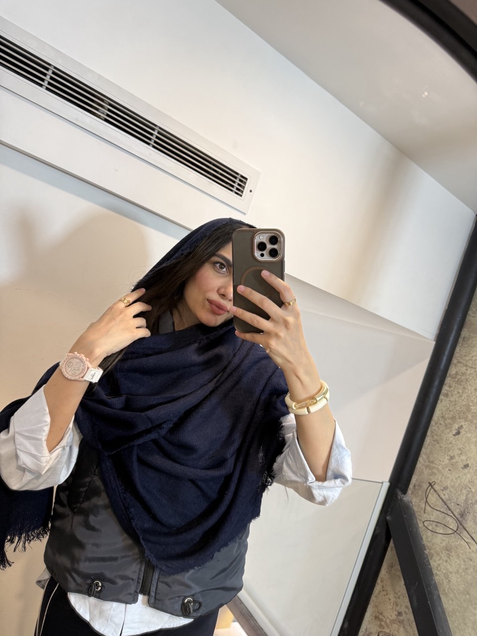 شال کنفی پاییزه