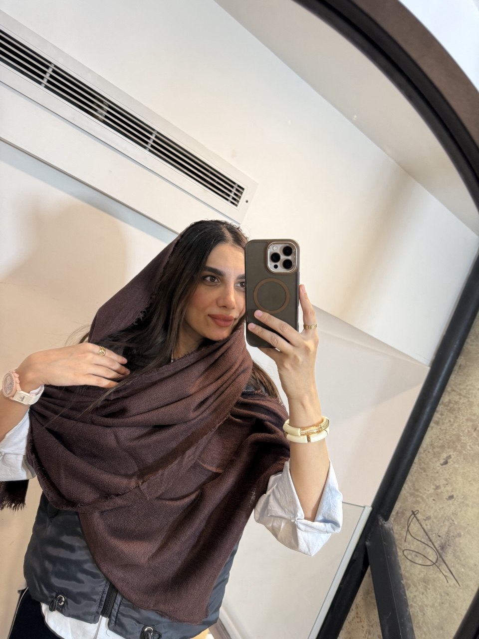 شال کنفی پاییزه