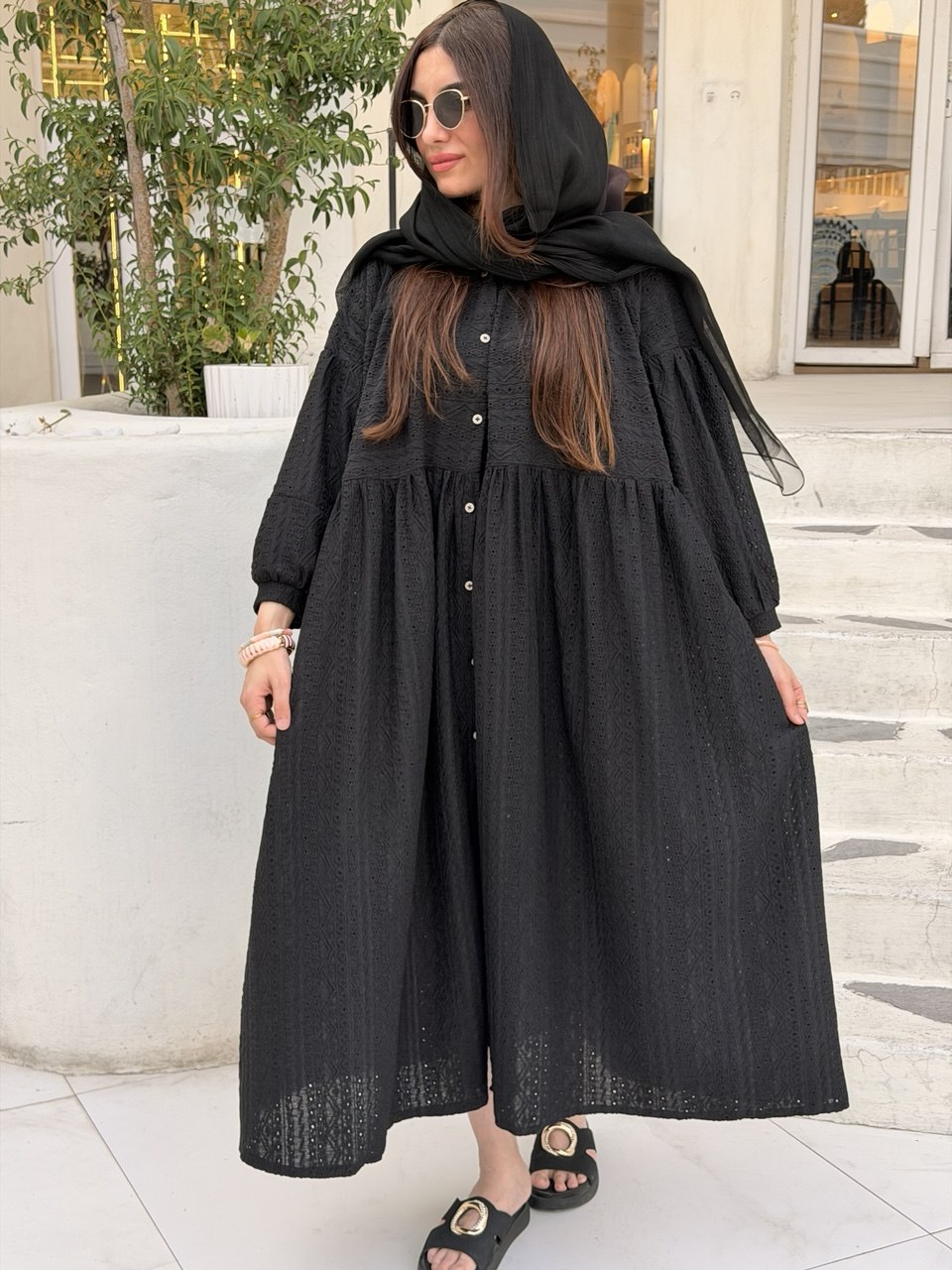 کفتان مراکشی مشکی
