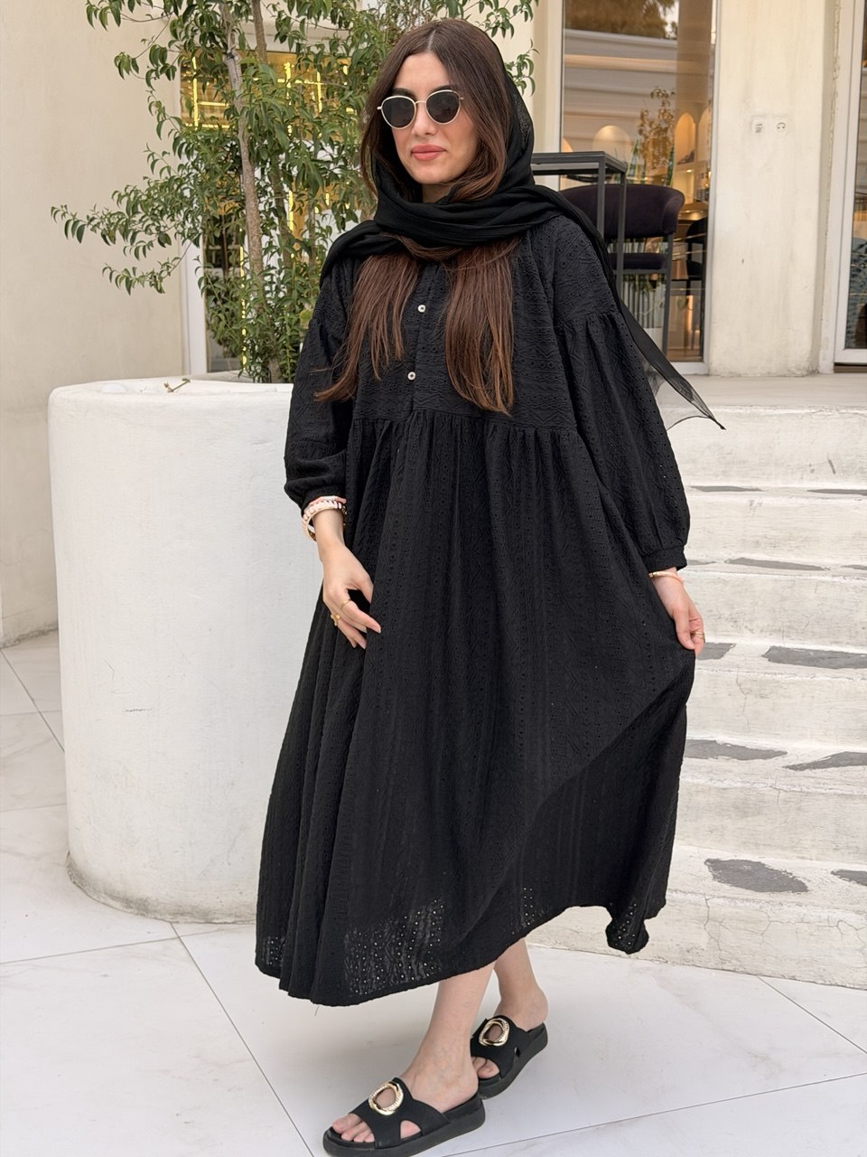 کفتان مراکشی مشکی