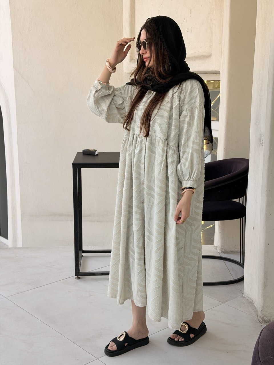 کفتان نقش برجسته آیناز