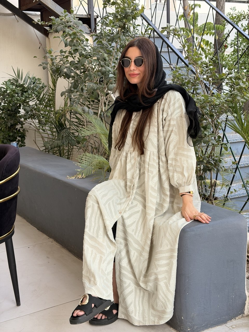 کفتان نقش برجسته آیناز