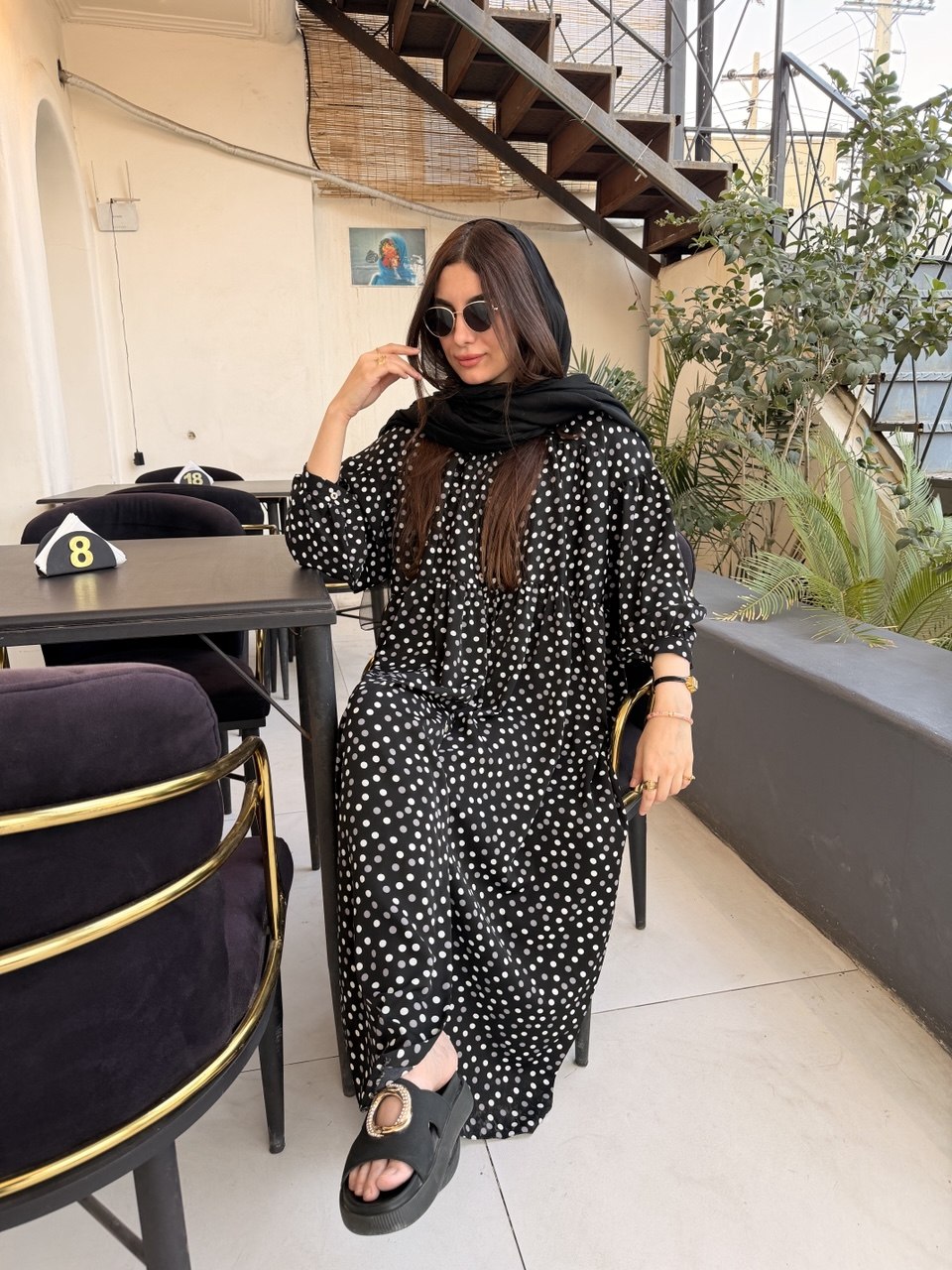 کفتان خالدار ریز دلبر